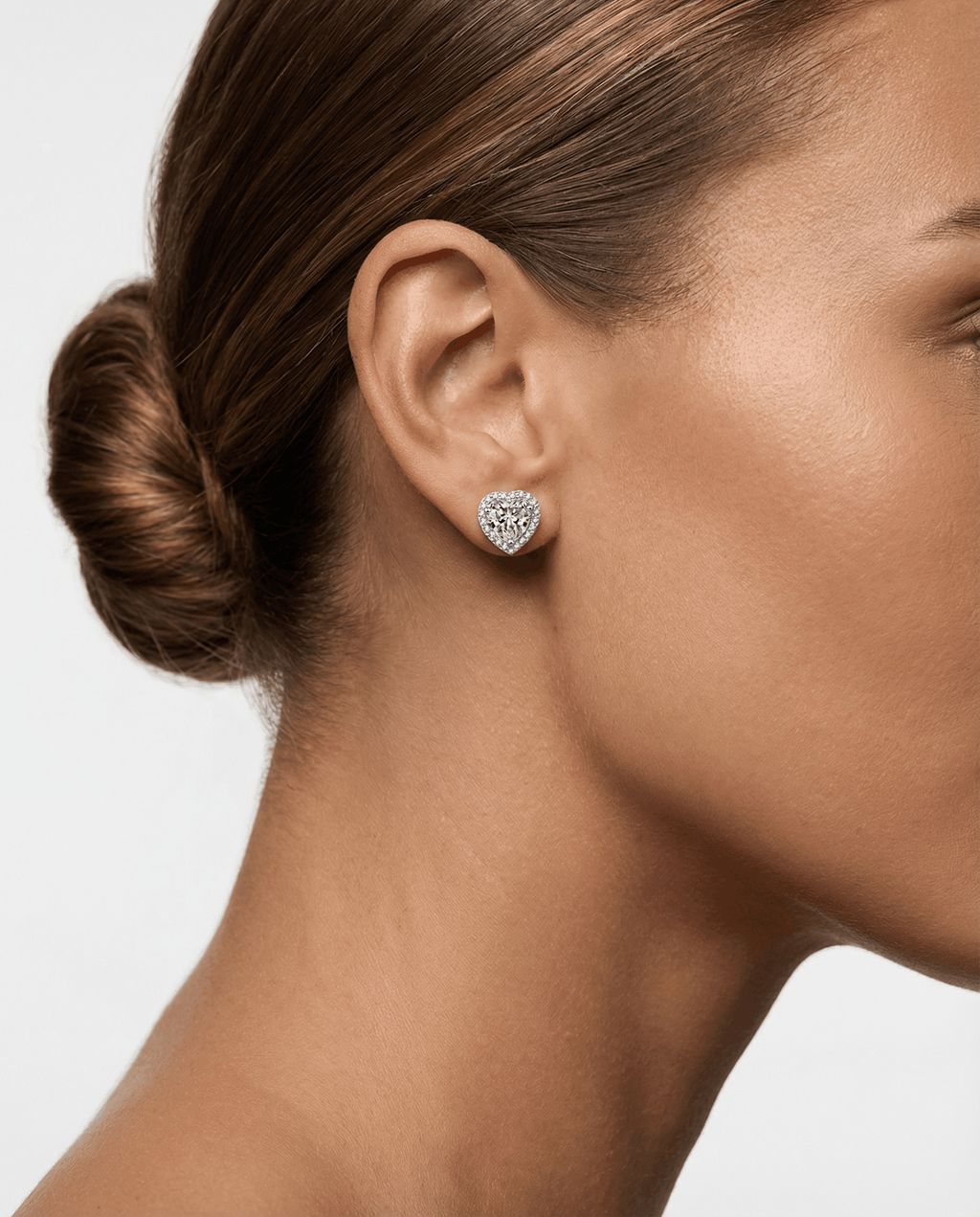 Heart Stud Earrings 