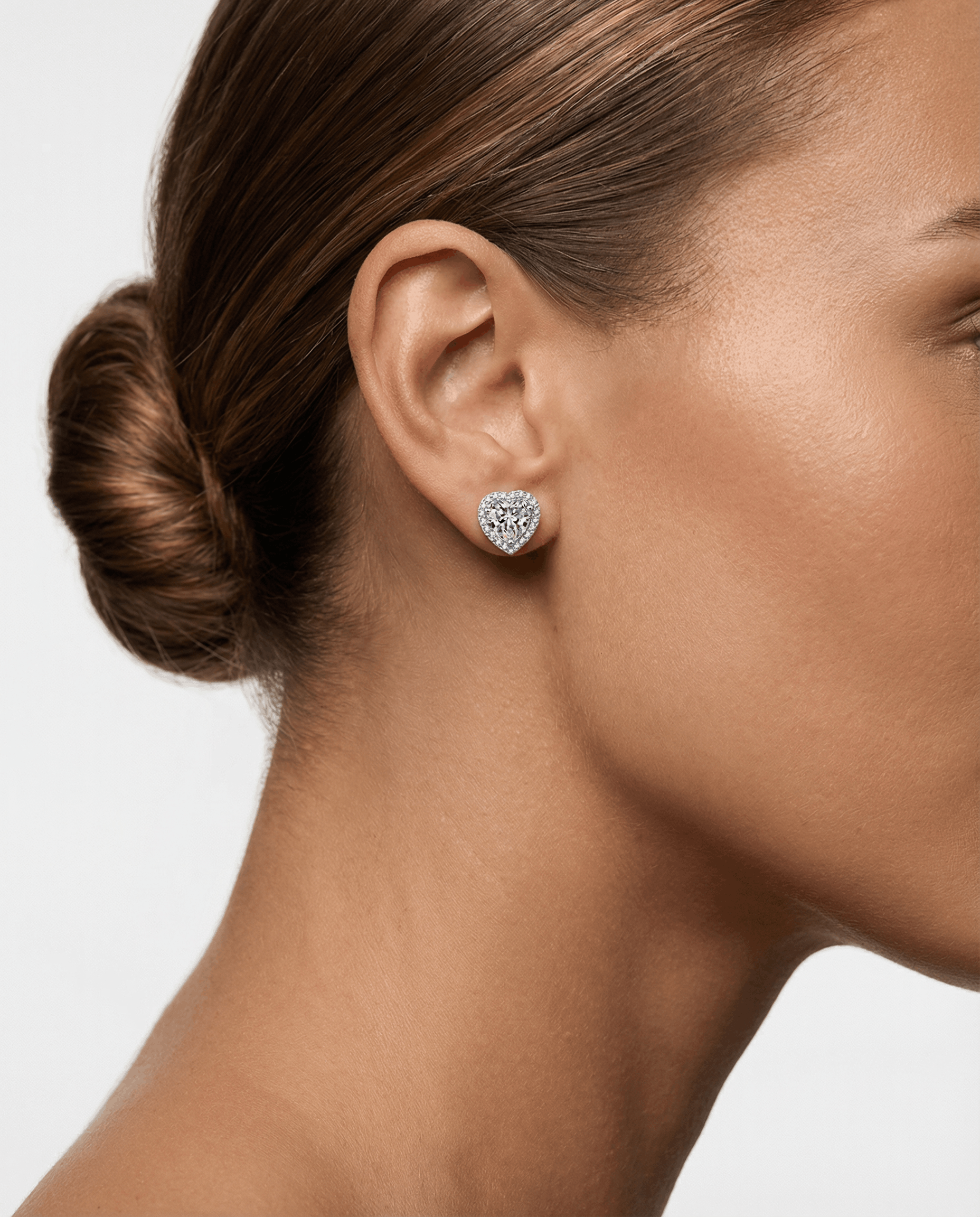 Heart Stud Earrings 