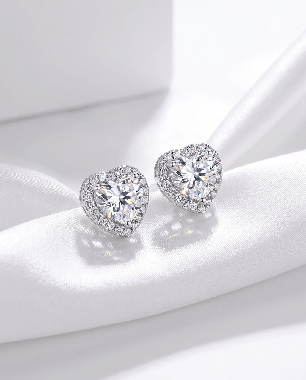 Heart Stud Earrings