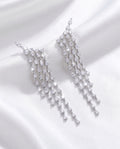 Long Tassel Dangle Drop Earrings