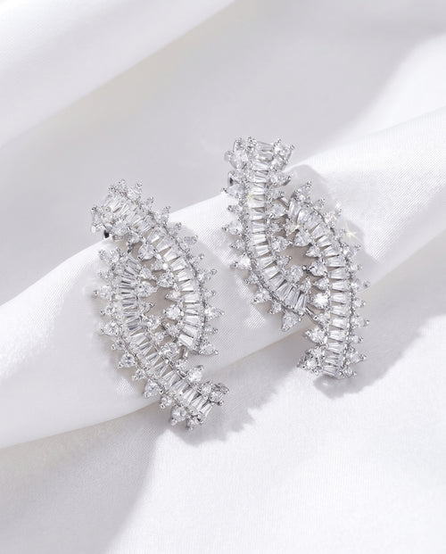 Double Sided Twist Earrings 