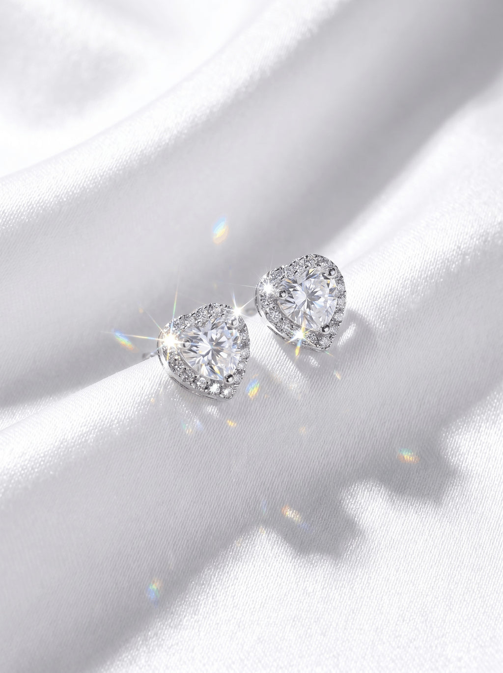 Heart Stud Earrings