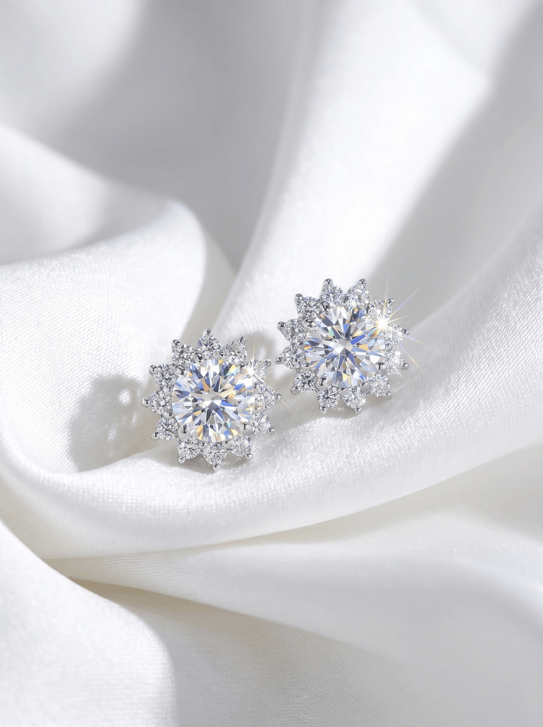 Flower Stud Earrings 