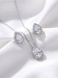  Pear Cut Jewelry Set 