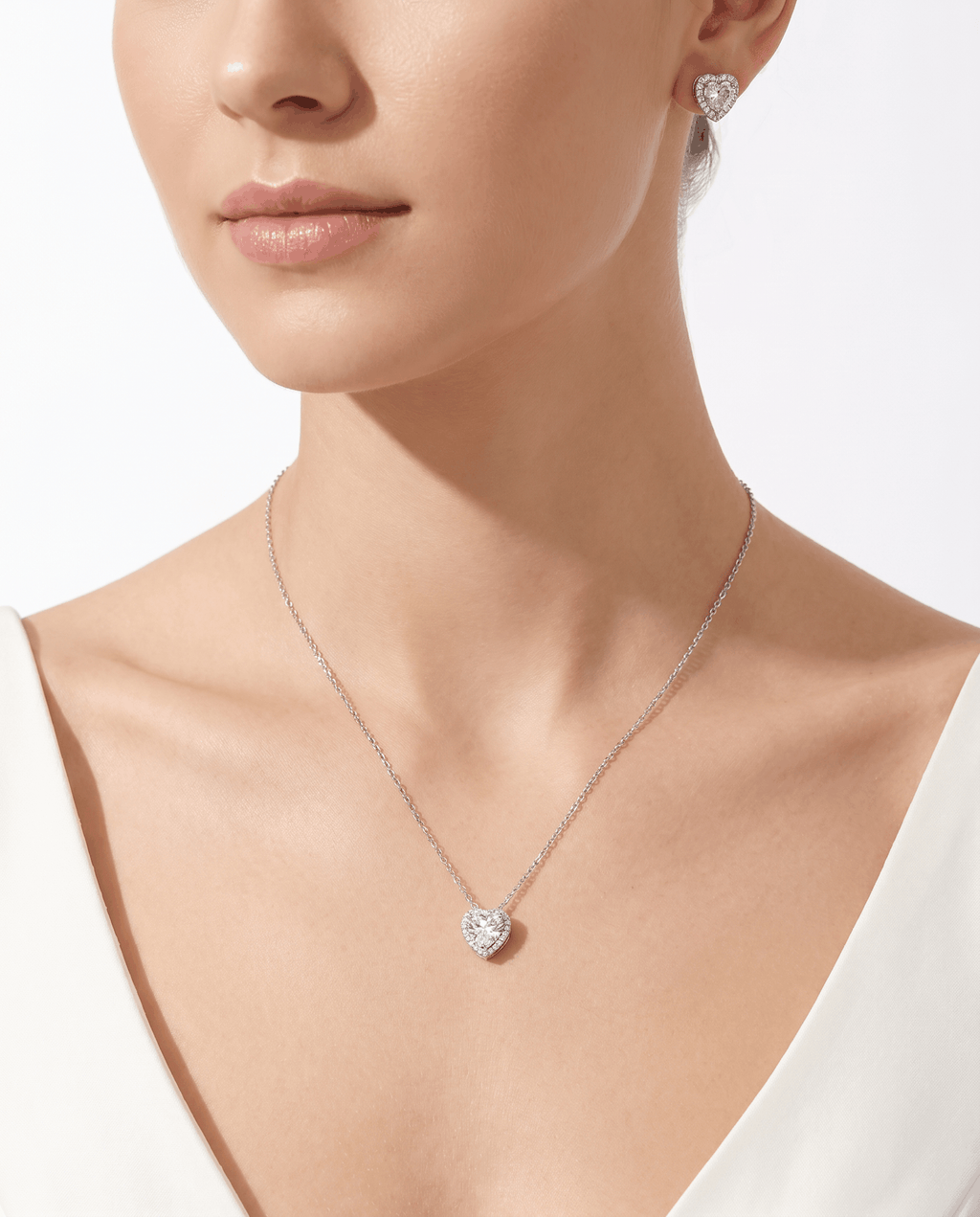 Heart Shape Jewelry Set 