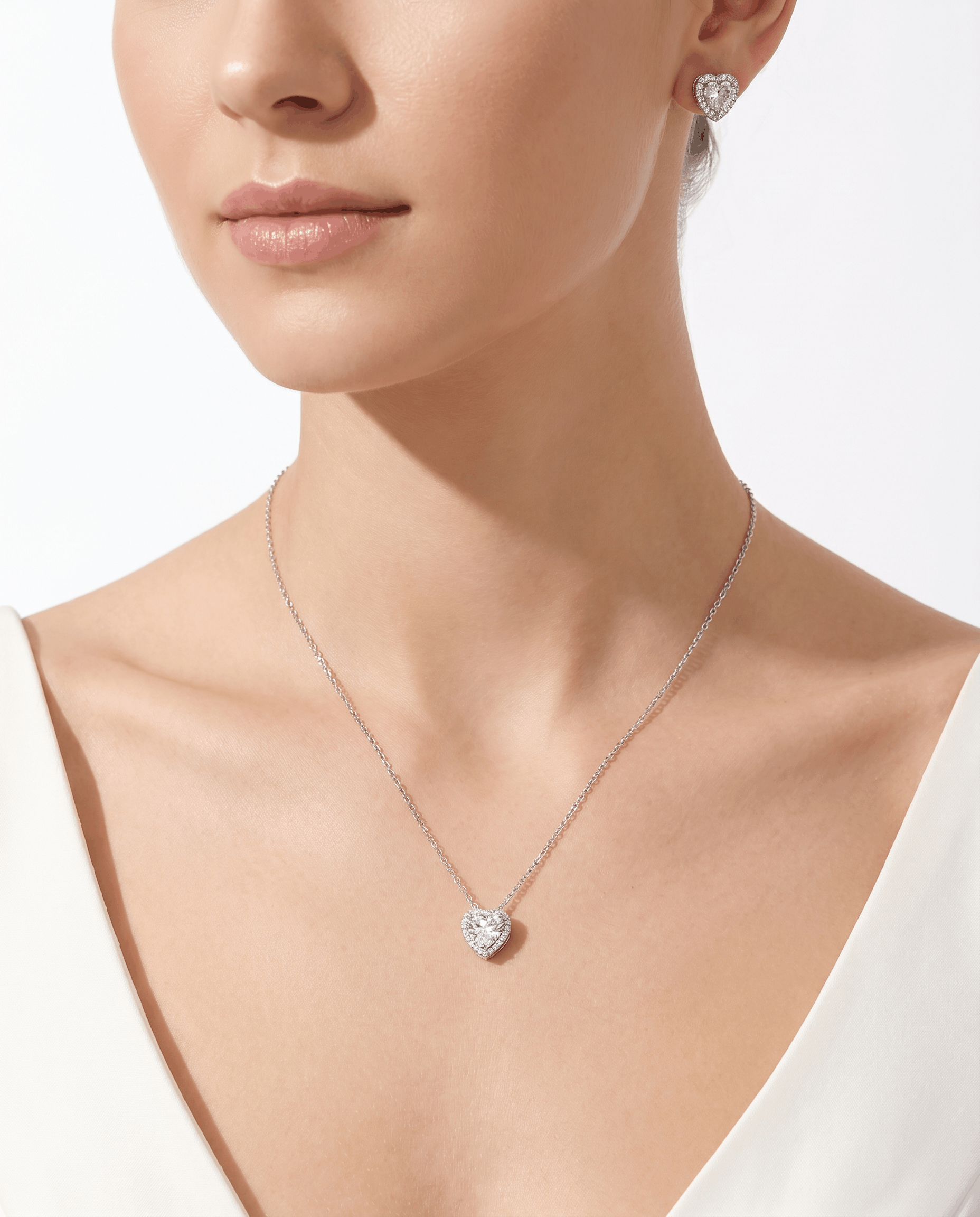Heart Shape Jewelry Set 