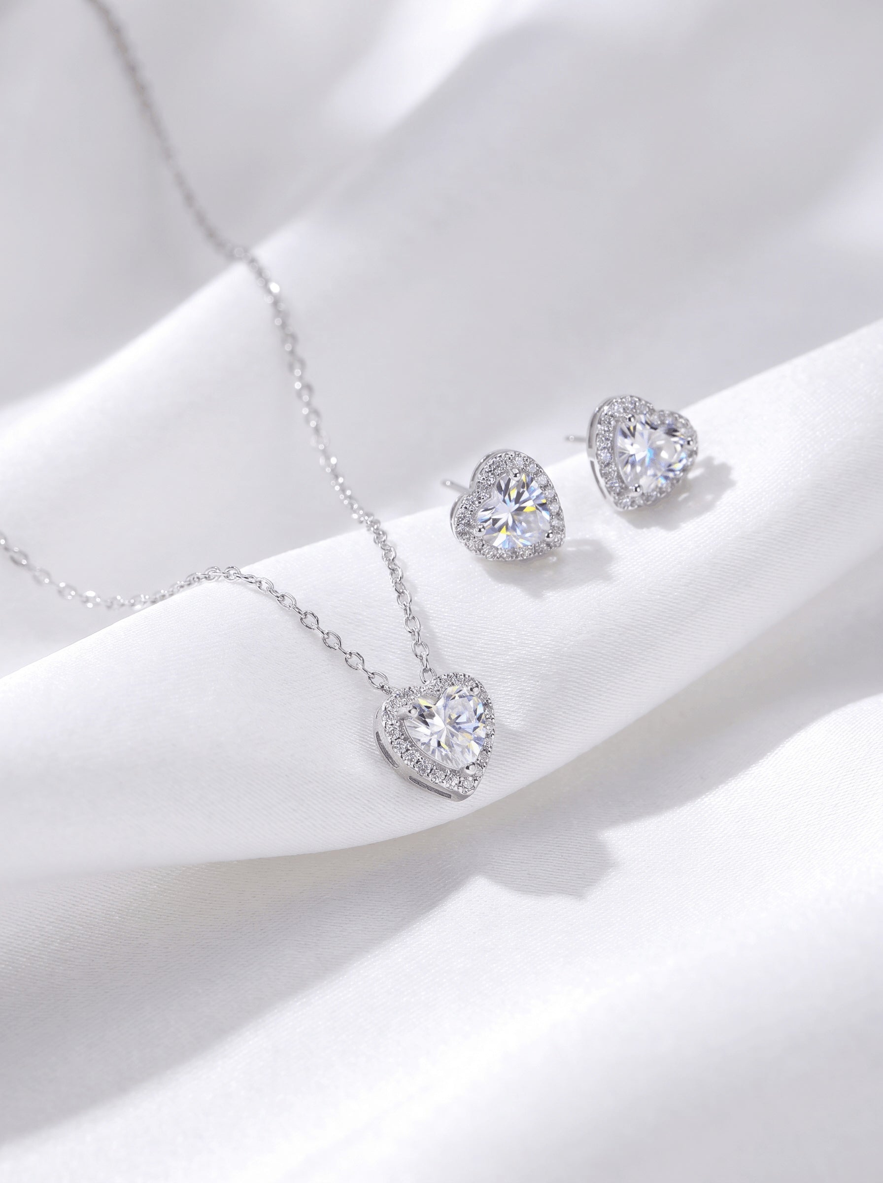 Heart Shape Jewelry Set 